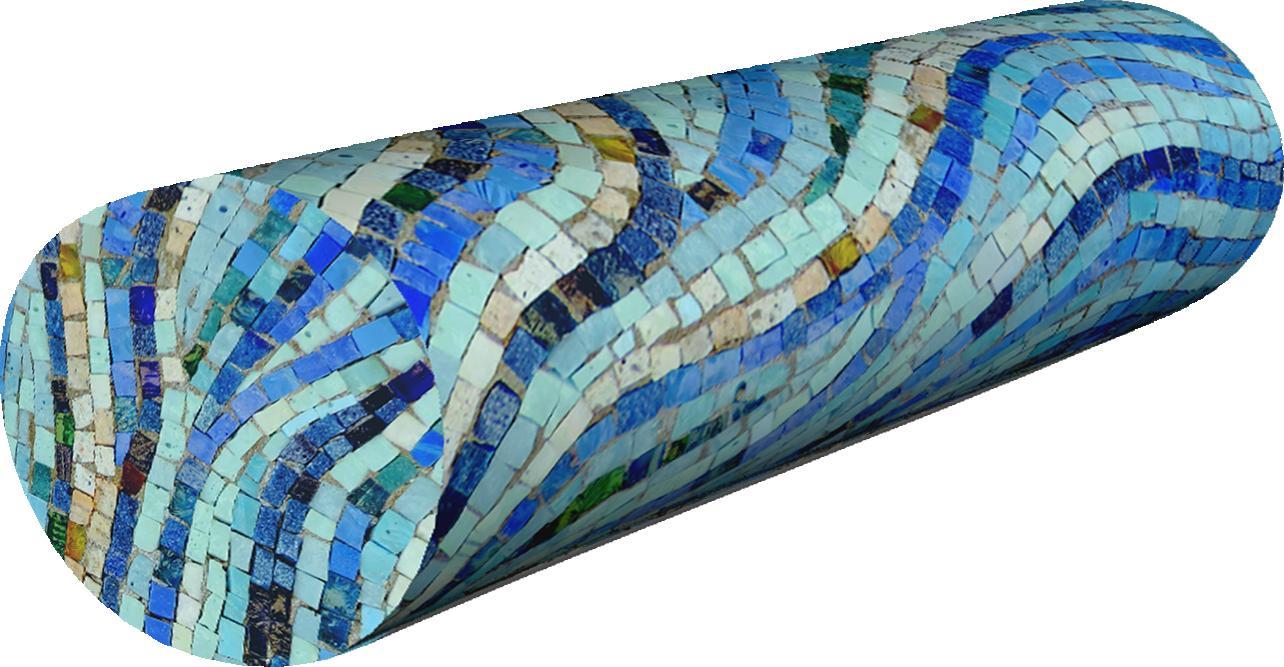 Bertoni-arco Poduszka Wałek - Mozaic 16x55 cm