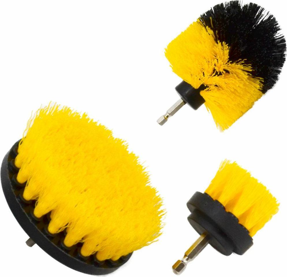 AWTools AWTOOLS SZCZOTKI DO CZYSZCZENIA NA WKRĘTARKĘ 3 SZTUKI