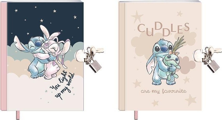 Pamiętnik z kłódką Stitch mix