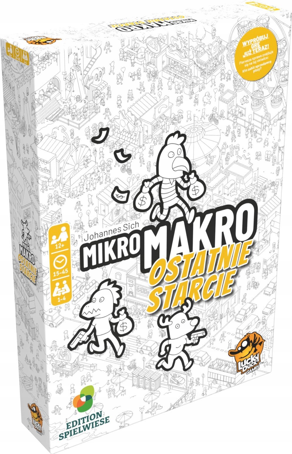 Lucky Duck Games Gra planszowa MikroMakro: Ostatnie starcie