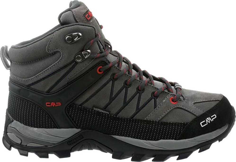 Buty trekkingowe męskie CMP Rigel Mid Trekking Shoe Wp Graffite/Antracite r. 43 (3Q12947/44UF)