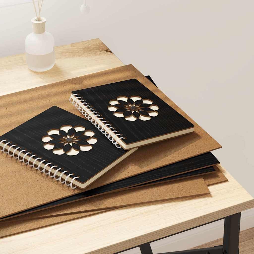 vidaXL Panele dekoracyjne 12 pcs Czarny dąb 30 x 42 x 0.3 cm