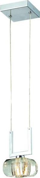 Lampa wisząca Azzardo Rubic nowoczesna chrom (AZ0490)