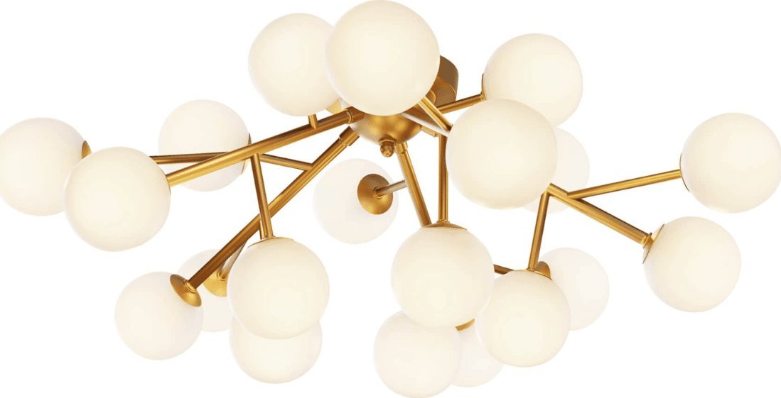 Lampa sufitowa Maytoni Sufitowa lampa Dallas MOD545CL-20BS kule złote białe