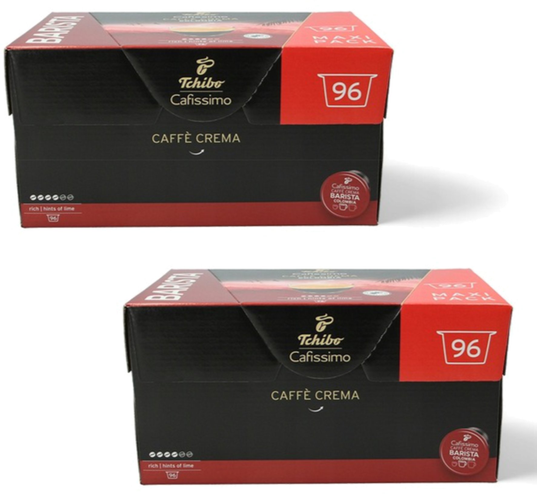 Tchibo Cafissimo Colombia 96x2 Kapsułki Zestaw kawy Arabika