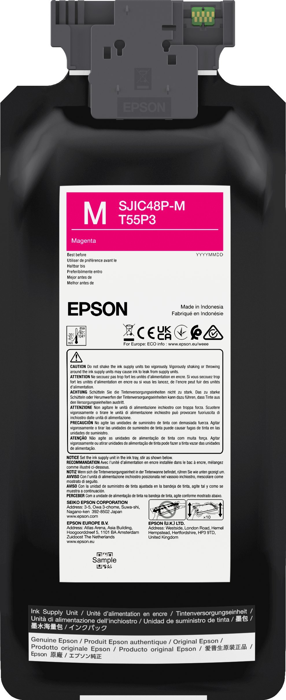 epson SJIC48P-M INK CARTRIDGE FOR CW/C8000E MAGENTA