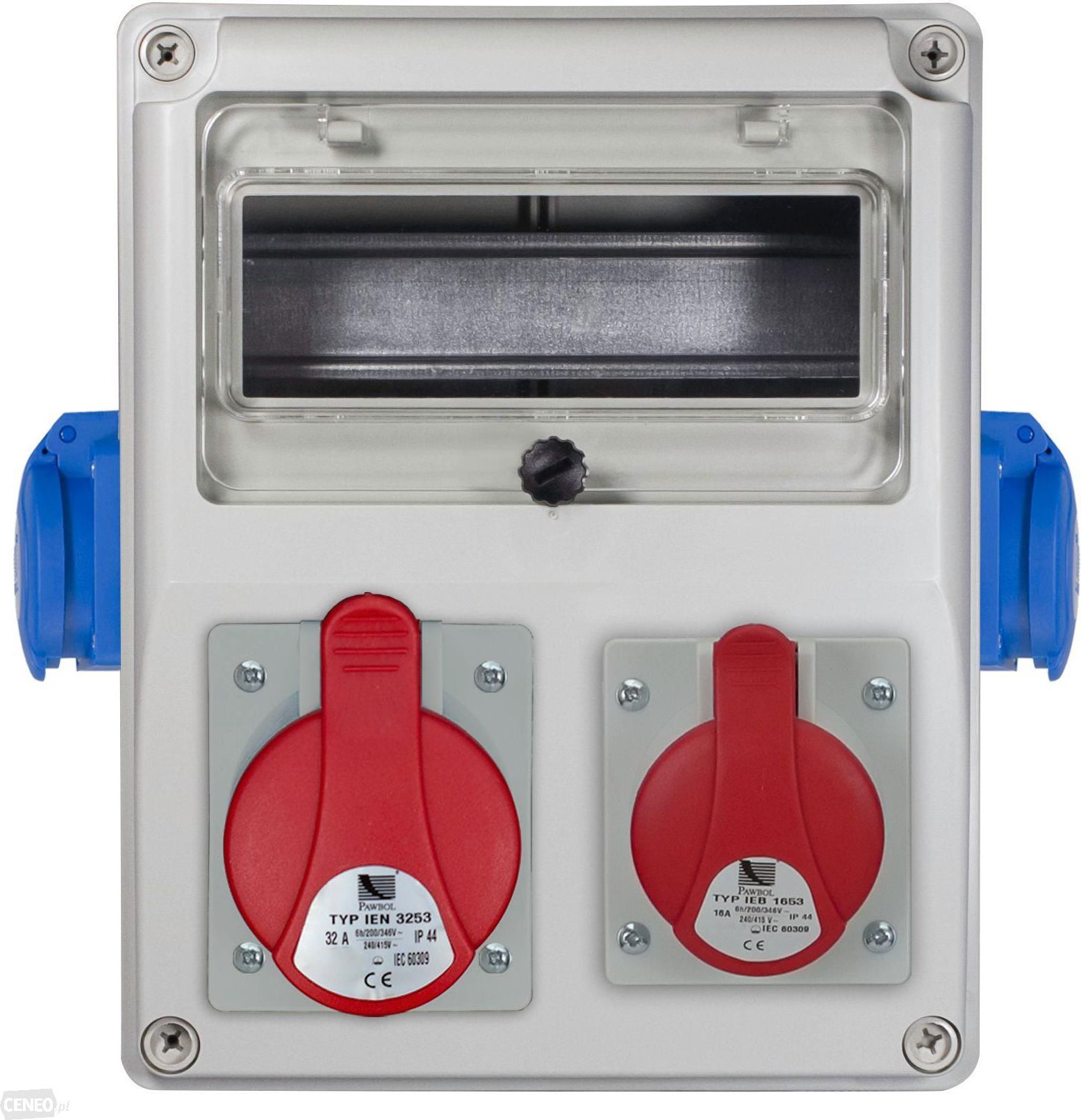 Pawbol Rozdzielnica R-BOX 240 8S 1x16/5,1x32/5,2x230V puste okno (B.1810)