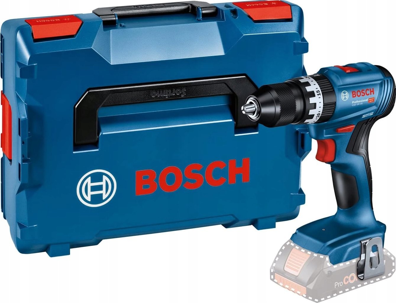 Wiertarko-wkrętarka Bosch GSB 18V-45 18 V (06019K3301)
