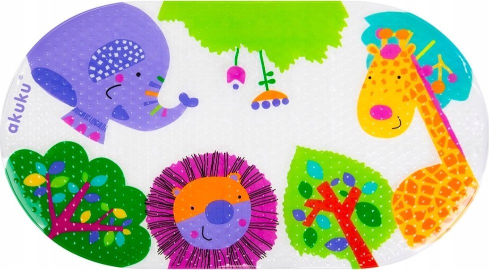 Akuku Mata antypoślizgowa do wanny 69x39 cm (A0655)