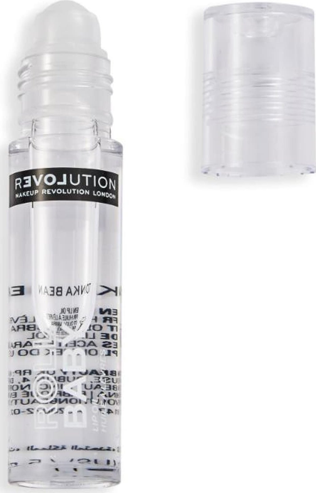 MAKE UP REVOLUTION REVOLUTION Relove Roll Baby Lip Oil Tonka Bean Barwiący olejek do ust 5 ml