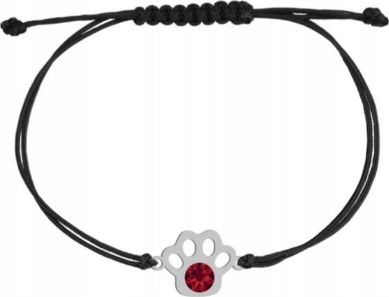 Radziszewska Jewellery Bransoletka ŁAPKA PSA srebro Różne kolory