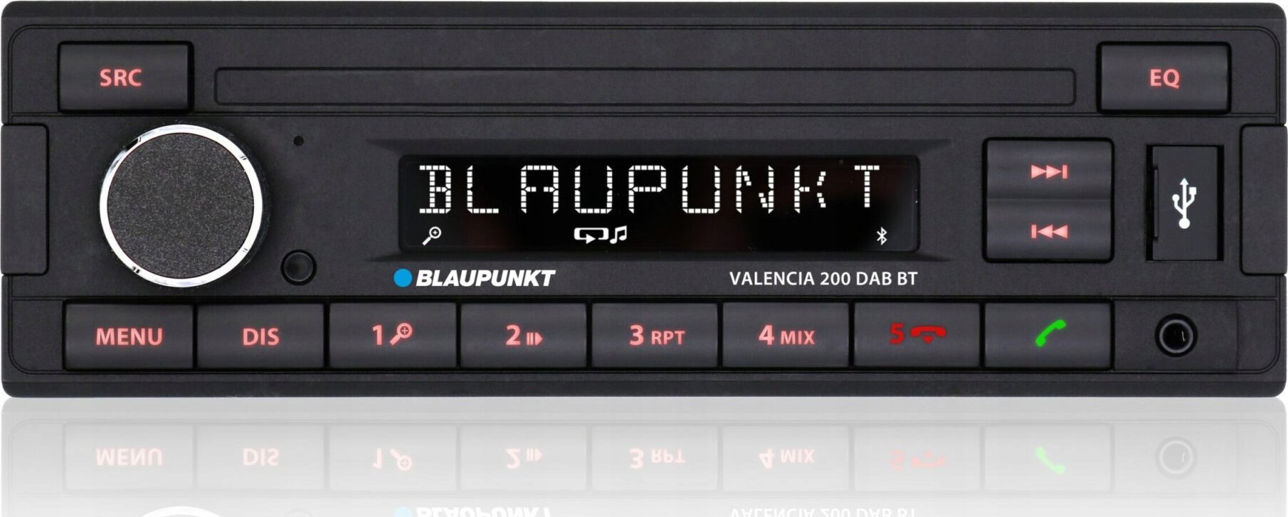 Radio samochodowe Blaupunkt BLAUPUNKT Valencia 200 DAB BT Kurzschacht