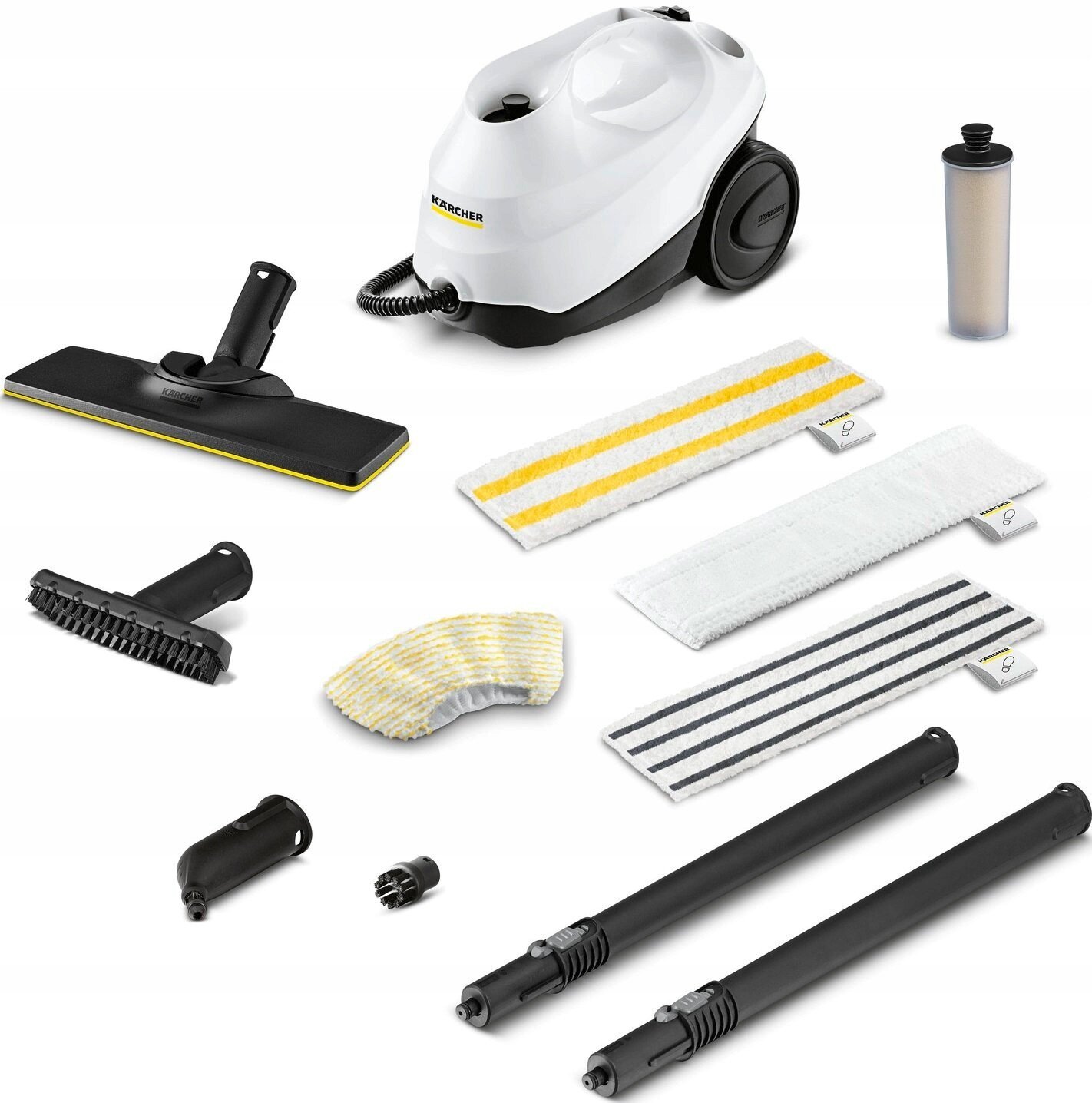 Parownica Karcher Karcher garų valytuvas SC 3 EasyFix Anniversary Edition + 2 papildomos šluostės