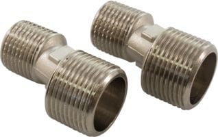 Oras Mimośród do baterii niklowany komplet (203105/2)