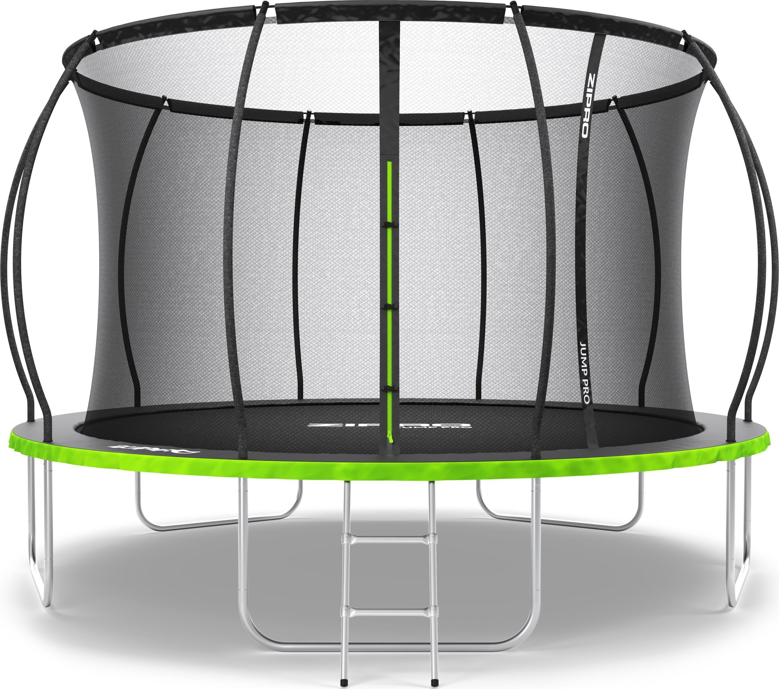 Trampolina ogrodowa Zipro Jump Pro Premium z siatką wewnętrzną 12FT 374cm
