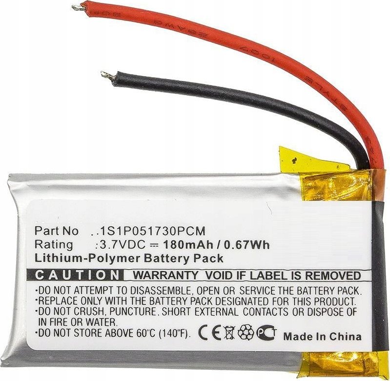 CoreParts CoreParts MBXWHS-BA032 akcesoria do słuchawek Bateria