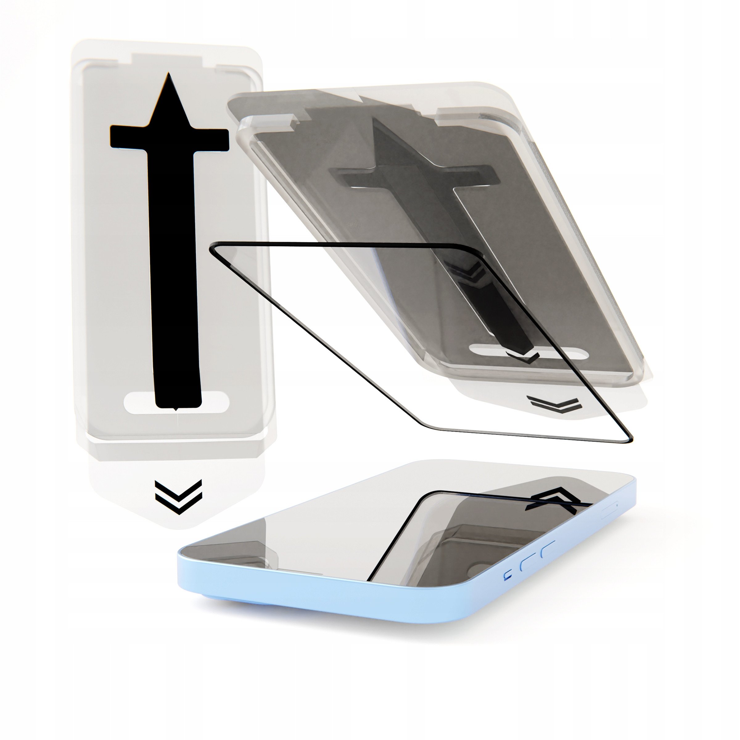 SZKŁO DO APPLE IPHONE 16 PLUS HARTOWANE MAGIC GLASS. EZ-FIT 9H Ramka