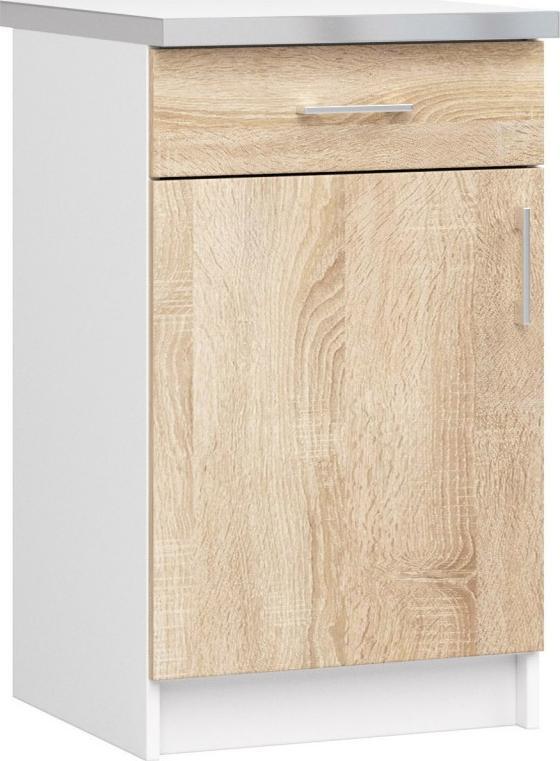 Fabryka Mebli Akord Szafka kuchenna S50 D1SZ1 z blatem Lima