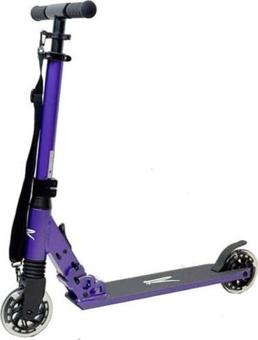 Hulajnoga Rideoo Hulajnoga Rideoo 120 City Scooter Race Fiolet 120 mm LED
