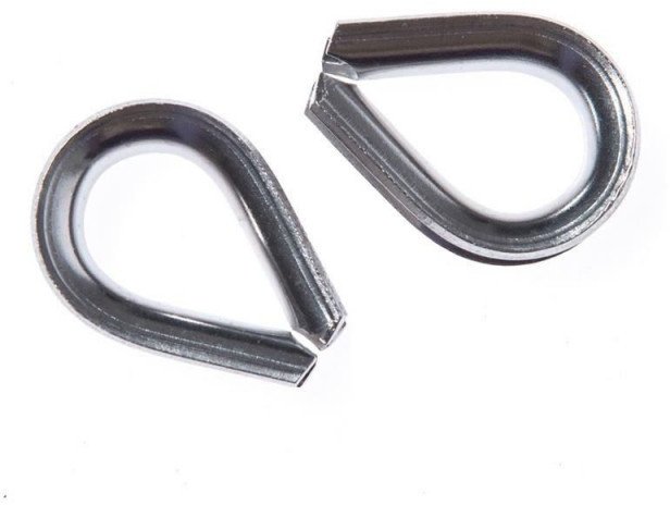 BRACKETS PROTECTION 10 MM ZN DIN6899 2D