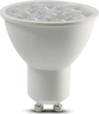 V-TAC Żarówka LED V-TAC SAMSUNG CHIP GU10 6W 10st VT-249 3000K 445lm 5 Lat Gwarancji