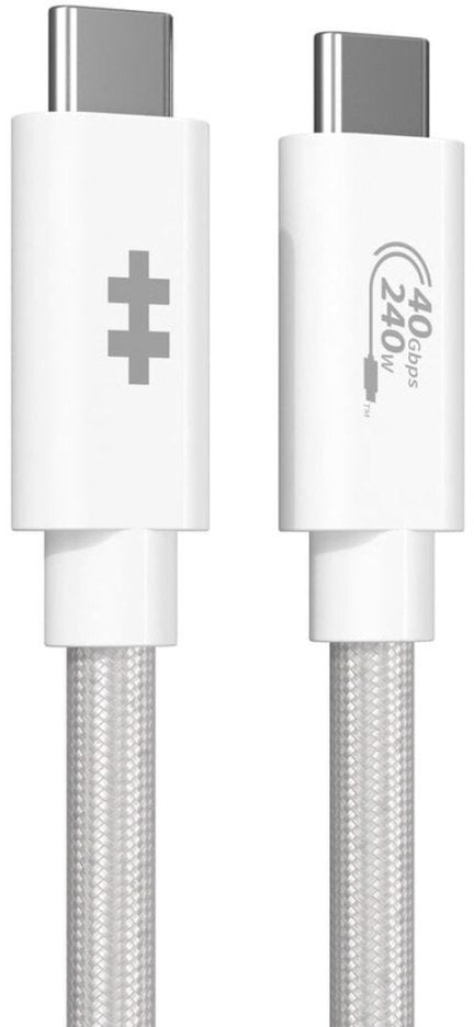 Kabel USB Targus USB-C - USB-C 1.2 m Biały (S77210535)