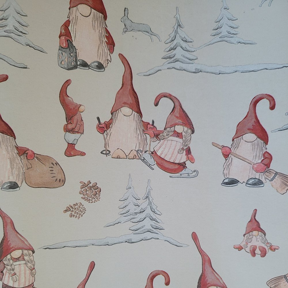 Fastima Papier świąteczny do pakowania kolorowy 70cmx3m 3m68