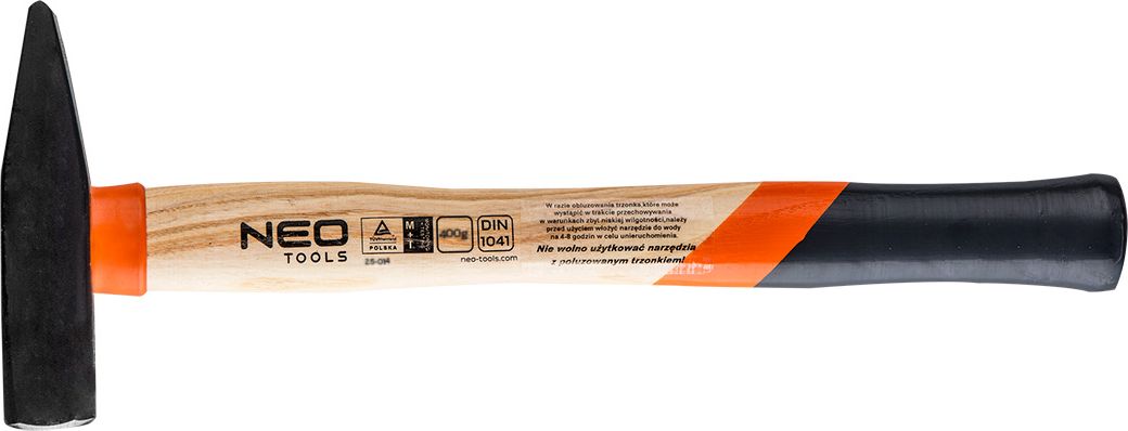 Neo Młotek ślusarski rączka z tworzywa sztucznego 400g (25-014)
