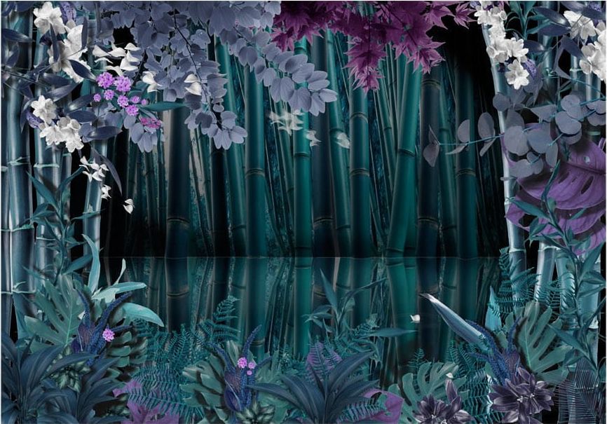 DecoNest Fototapeta - Tajemnicza noc - 400X280