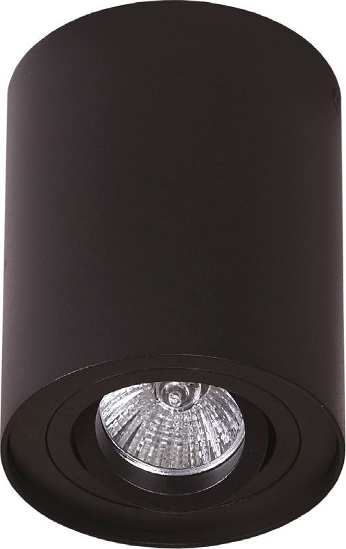 Lampa sufitowa MAXlight Oprawa natynkowa walec czarna Maxlight BASIC ROUND C0068