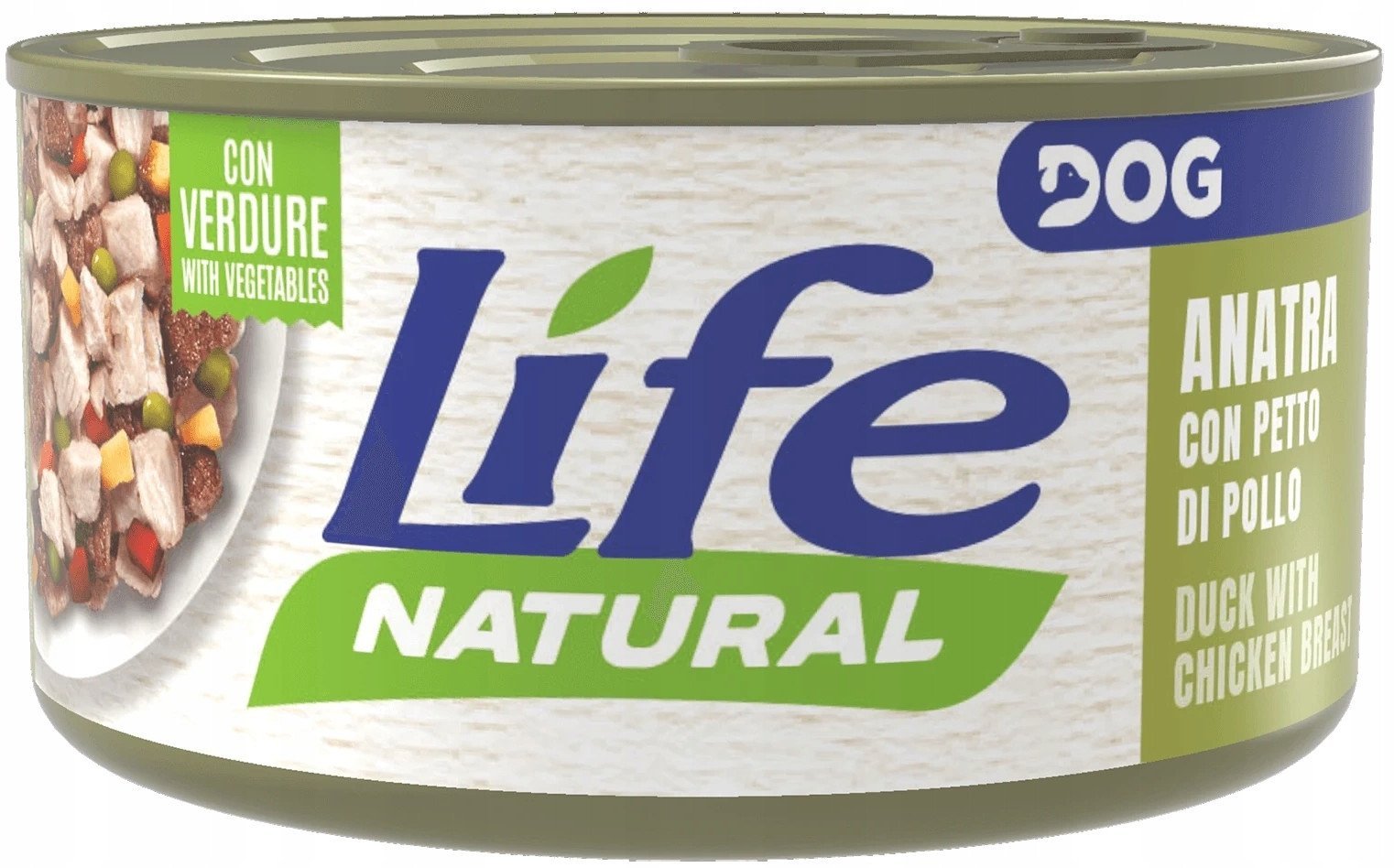 LIFE DOG pusz.90g DUCK + CHICKEN /24