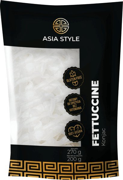 Asia Style Makaron Konjac, fettuccine 270g -