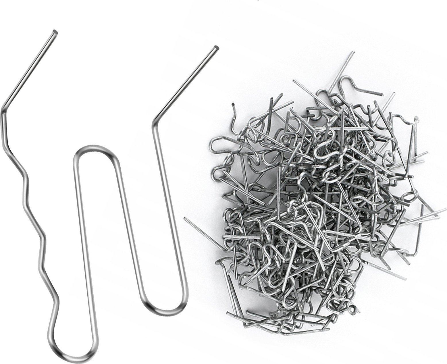 Rosfix ZSZYWKI DO PLASTIKU PŁASKIE LITERA S 0,8MM 100SZT