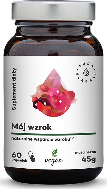 Aura Herbals Aura Herbals Mój wzrok - 60 kapsułek