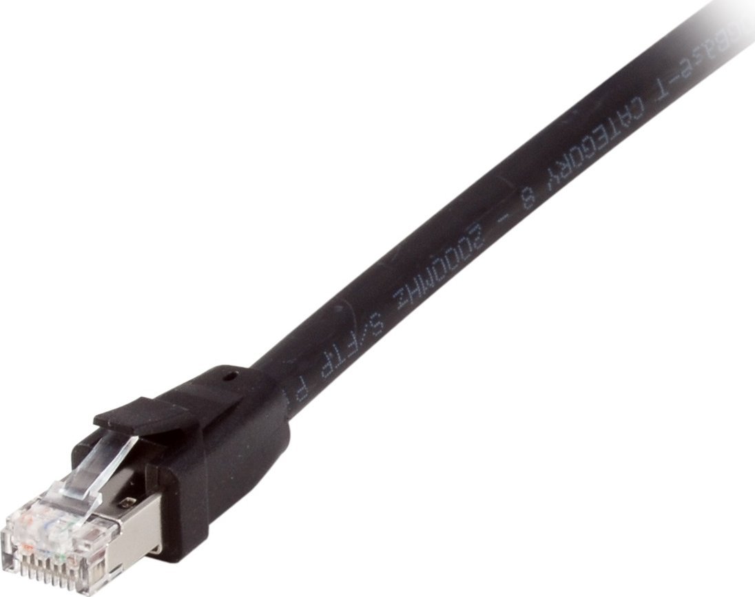 Equip Equip Patchkabel Cat8.1 S/FTP 2xRJ45 2.00m schwarz LSZH