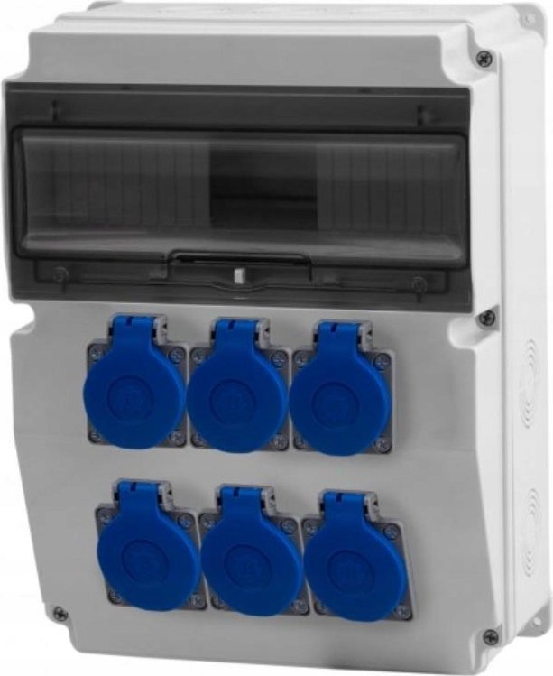 F-Elektro Rozdzielnica CAJA 6x230V 12M IP65