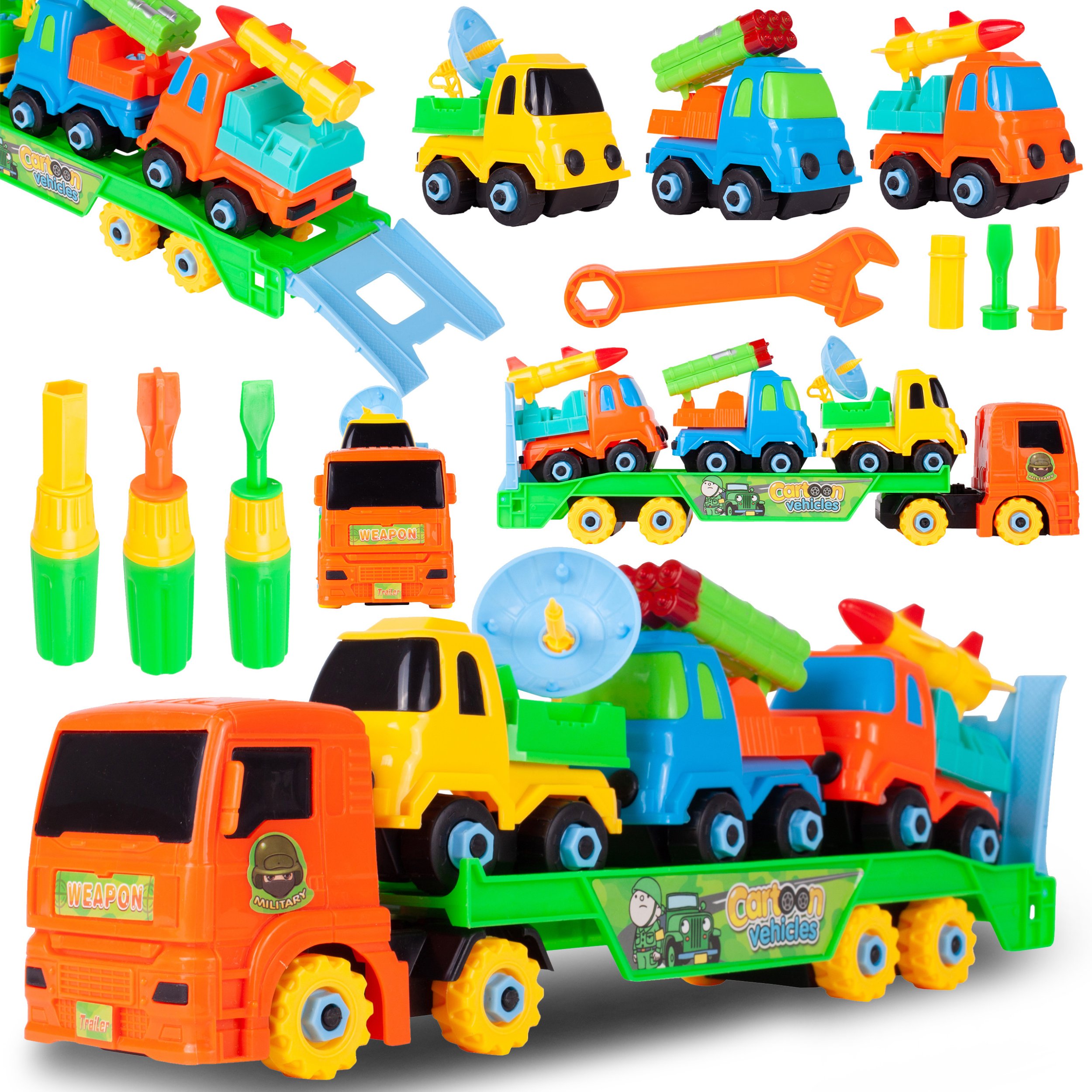 Ciężarówka Laweta do Skręcania i Montażu Auta