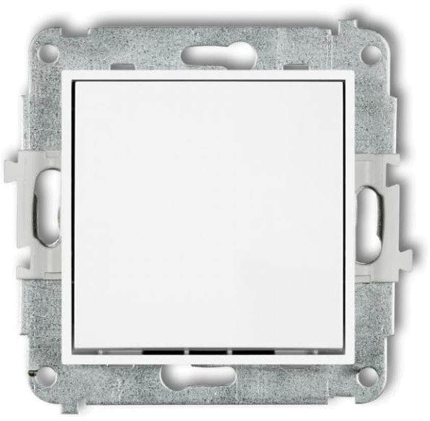 Łącznik jednobiegunowy Karlik Mini 25MWP-1 biały mat