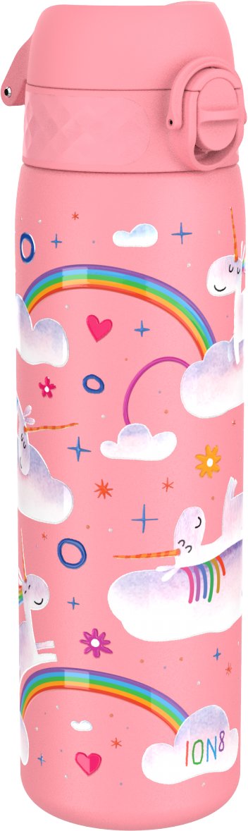 Butelka ION8 Double Wall I8TS500PPUNIRAIN Unicorn Rainbows
