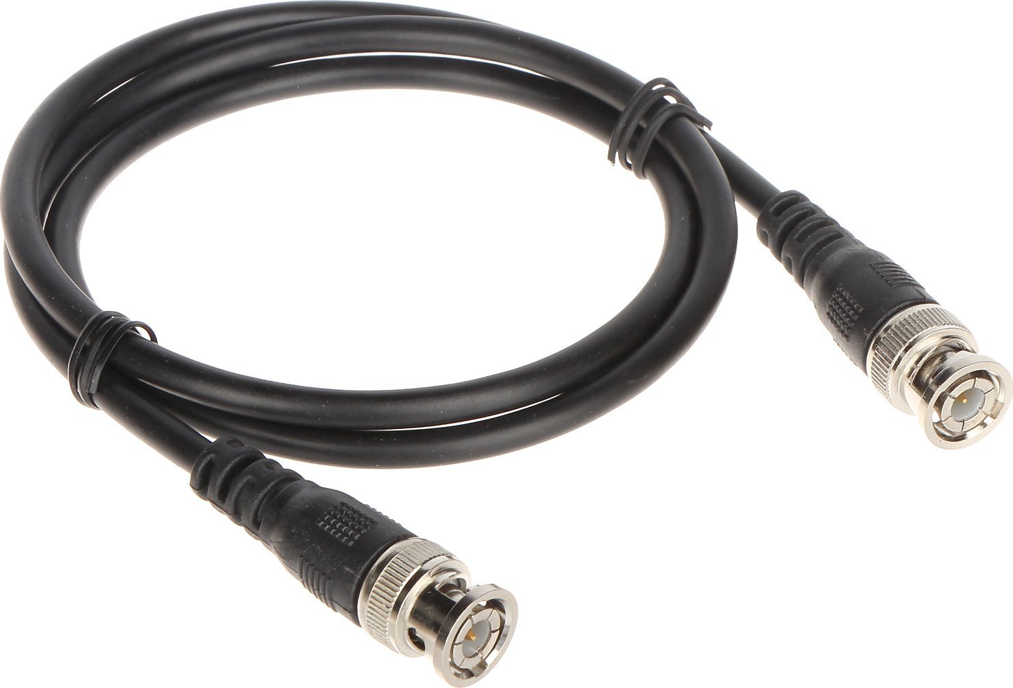 Kabel BNC - BNC 0.8m czarny (CROSS-BNC/0.8M*P20)