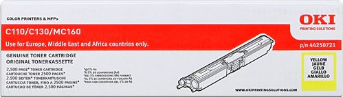 Toner OKI Yellow (44250721)