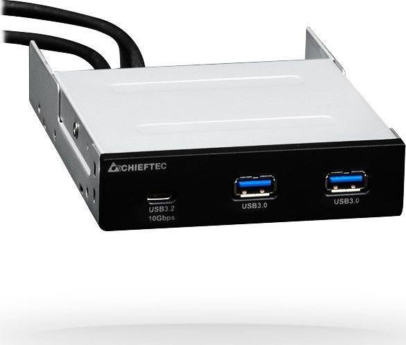 Chieftec Panel przedni 2x USB 3.0 + USB-C (MUB-3003C)