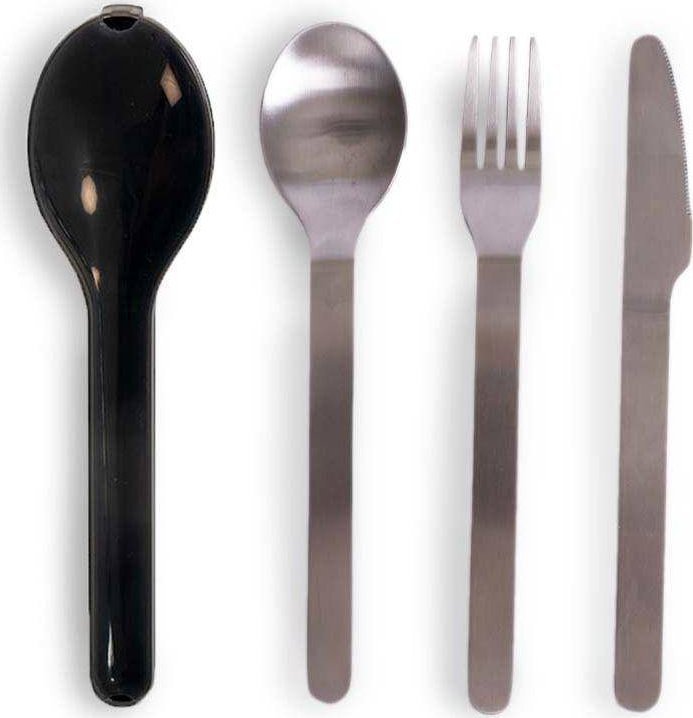 Sagaform zestaw sztućców w etui, 3 el., 18 cm, stal nierdzewna/tworzywo sztuczne
