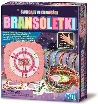 4M Świecące w ciemności - bransoletki (4662)