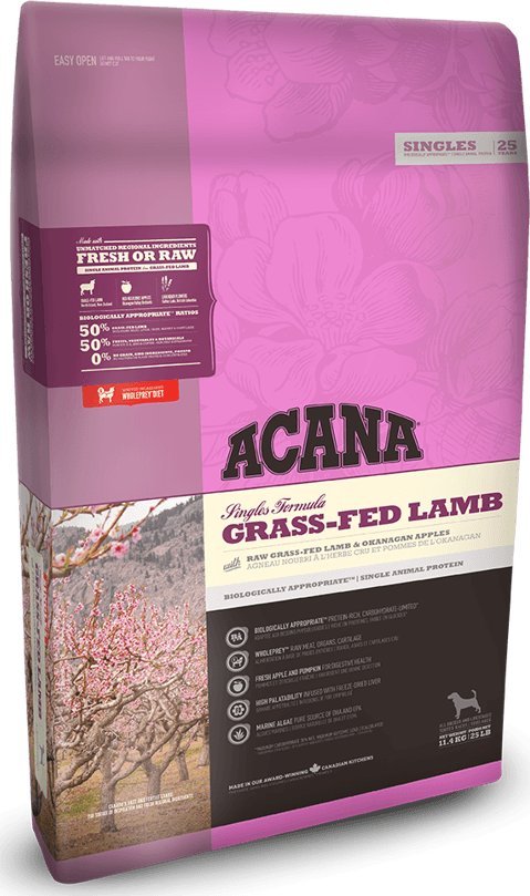 Acana ACANA SINGLES Grass-Fed Lamb 11,4kg + niespodzianka dla psa GRATIS!
