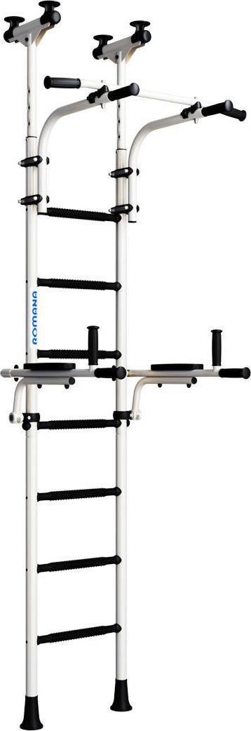 Wallbarz Drabinka gimnastyczna metalowa Gym 2 Wallbarz czarna