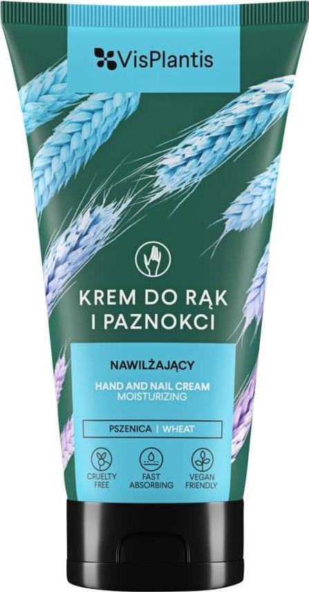 Vis Plantis Vis Plantis Krem do rąk i paznokci nawilżający z Pszenicą 75ml