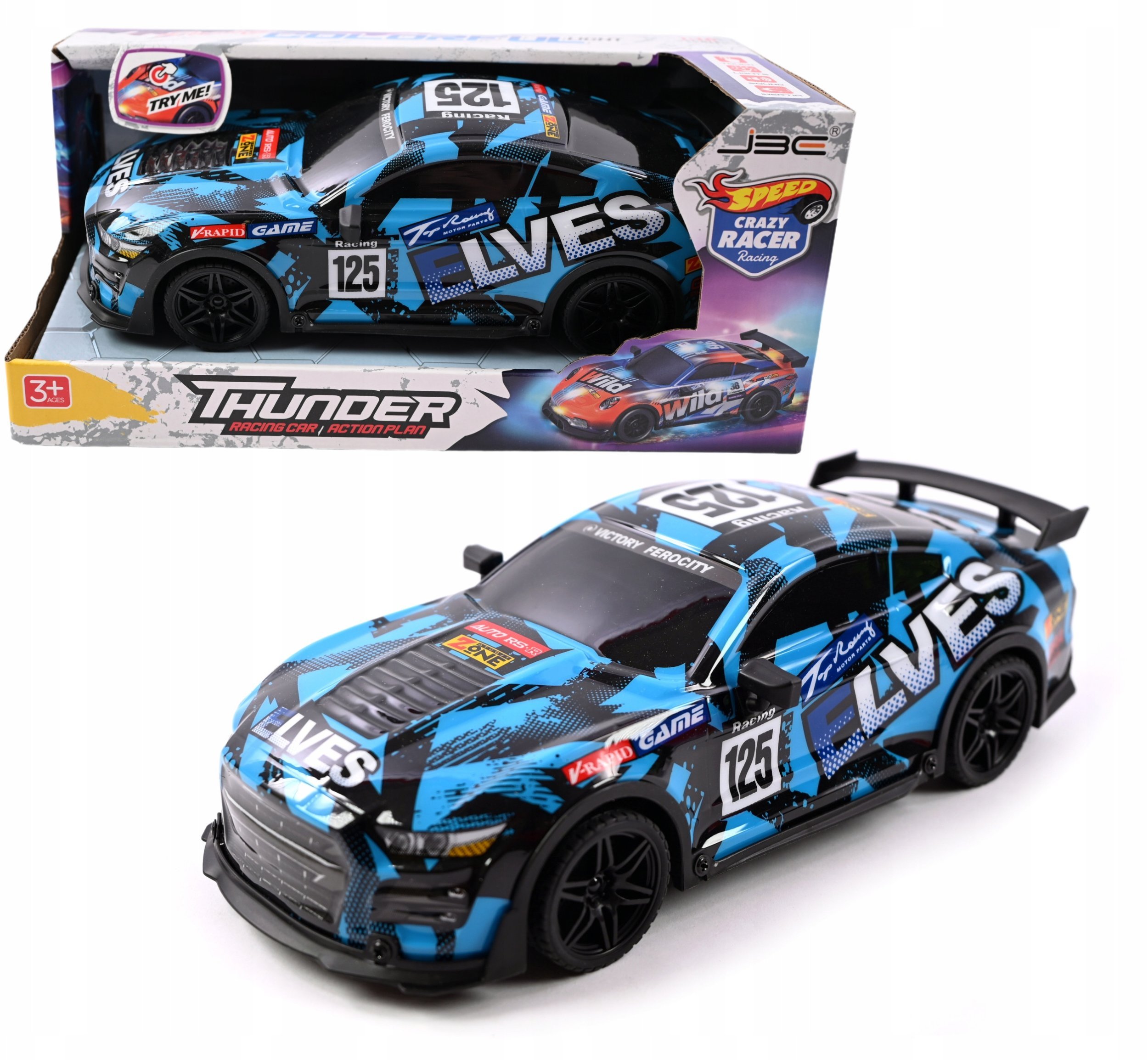 Auto sportowe 24cm św/dźw B2880307 68131