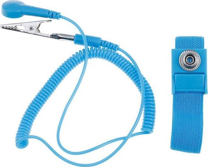 Aptel Opaska antystatyczna ESD 1.8m niebieska (AG737A)