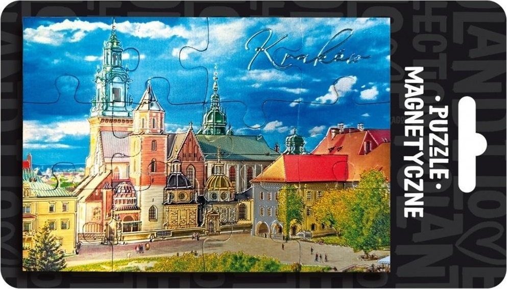 Pan Dragon Magnes puzzle Kraków ILP-MAG-PUZZ-KRA-02